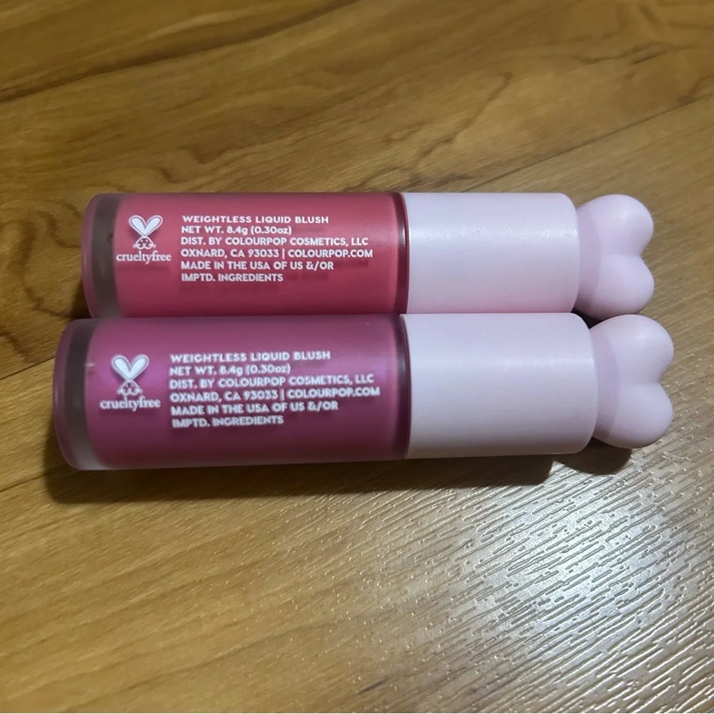 ColourPop Liquid Blush Duo - Sweet Treat and Angel Face